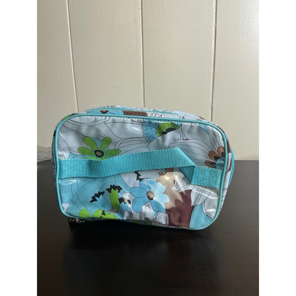 Billabong Floral Print Cosmetic Bag Women's‎ Travel Makeup Bag Multi